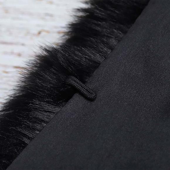 Women's 1920 Faux Fur Stole Bridal Winter Fur Wraps And Shawls Wedding Faux😇 - Picture 6 of 9